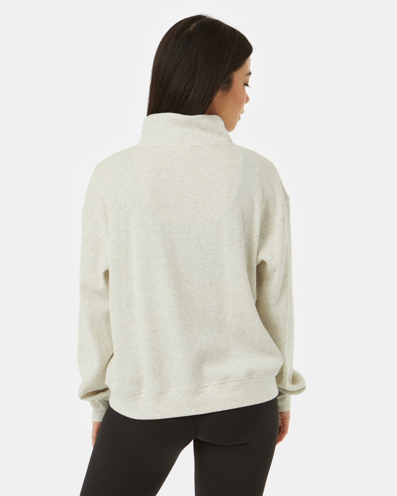Imily Bela Oversized coltrui voor dames, lange mouwen, tuniek, loszittende wintertrui, ribgebreide trui met zijsplit, wit, M Imily Bela Oversized coltrui voor dames, lange mouwen, tuniek, loszittende wintertrui, ribgebreide trui met zijsplit, wit, M