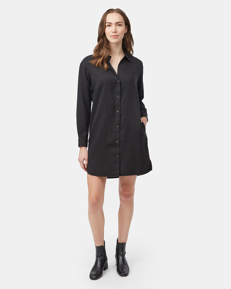 Womens Oversized Shirt Dress