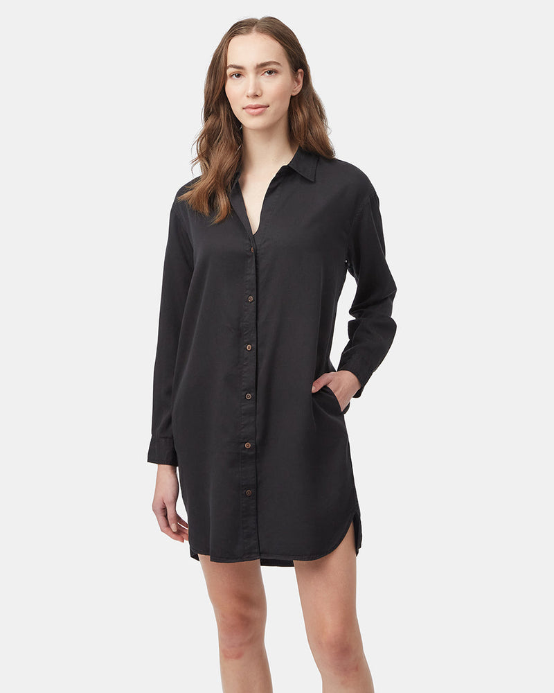 black oversized button down shirt dress Black boohoo Belted Button-Down Long Sleeve Shirt Dress