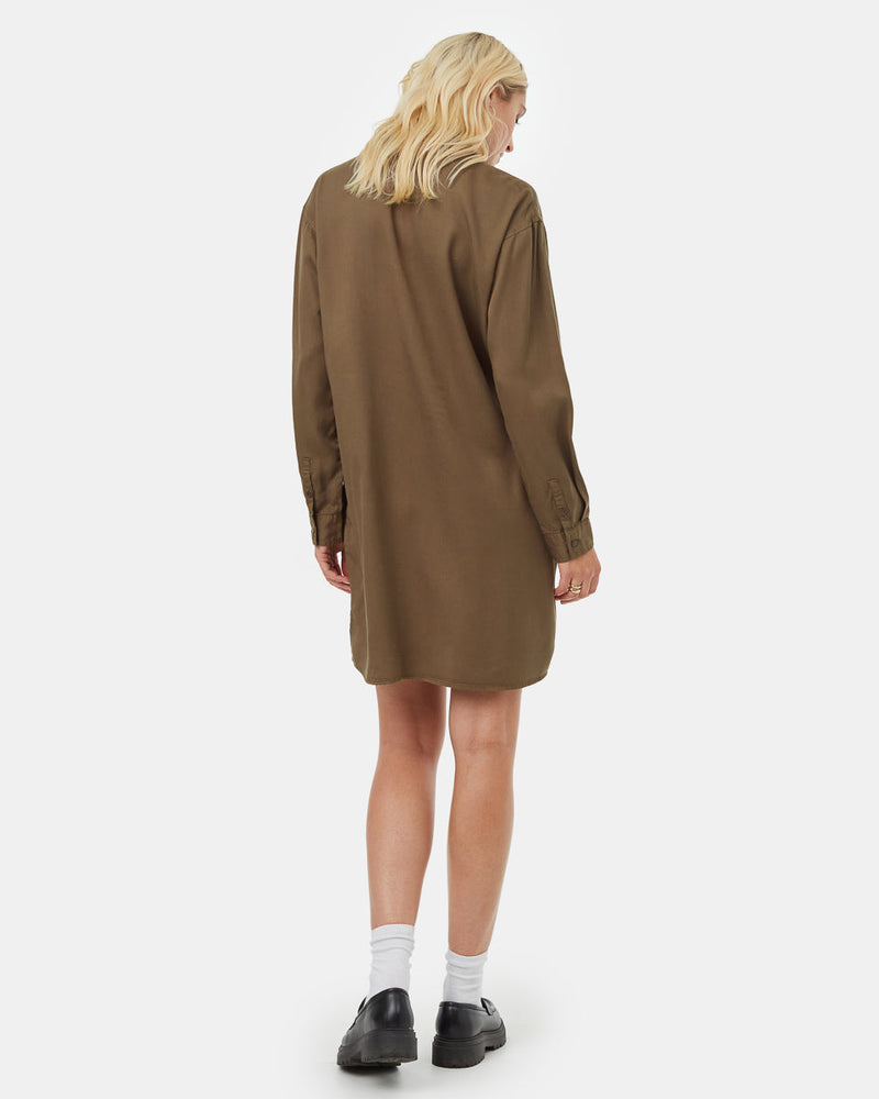 Womens Oversized Shirt Dress | TENCEL Lyocell Womens Oversized Shirt Dress | TENCEL Lyocell