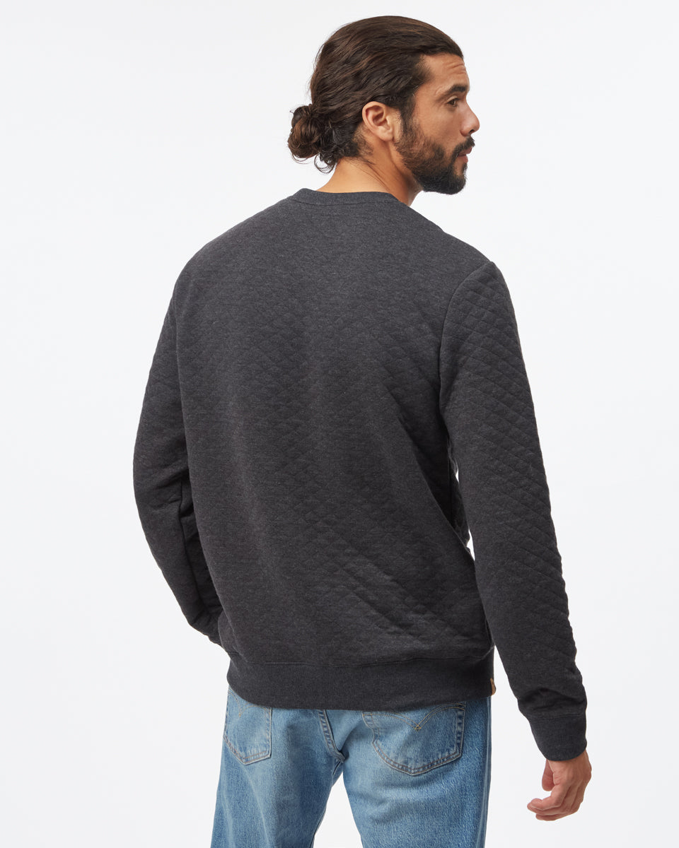 Mens Quilted Classic Crew | Organic Cotton