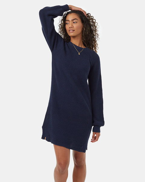 crew neck dress Womens Highline Crew Neck Dress
