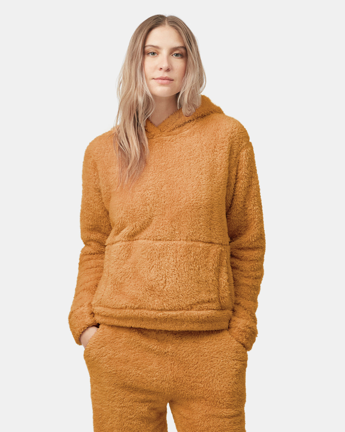 Womens Ecoloft Teddy Hoodie | Recycled Polyester