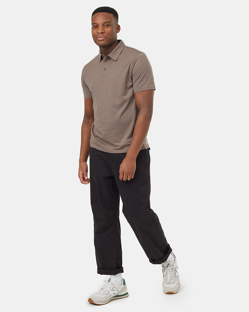 Men's Short Sleeve Polo Neck T-Shirt