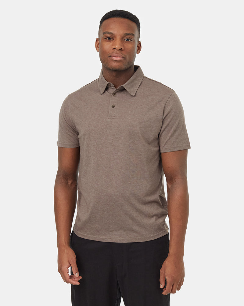 Men's Short Sleeve Polo Neck T-Shirt