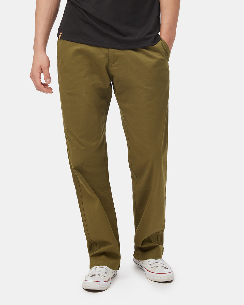 Mens Stretch Twill Curtis Pant | Organic Cotton