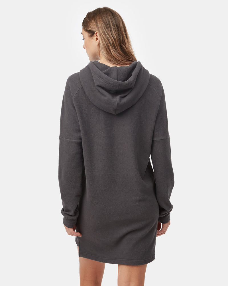 Womens Luxe Oversized Hoodie Dress | Recycled Polyester Womens Luxe Oversized Hoodie Dress | Recycled Polyester