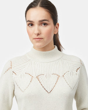 Highline Pointelle Turtleneck Sweater main image 0